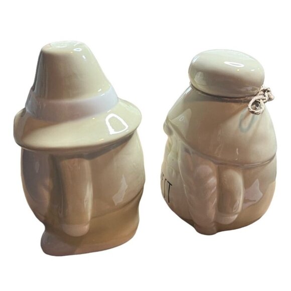 Rae Dunn Happy Harvest Pilgrim Gnome Ceramic Decor Thanksgiving - Picture 4 of 8